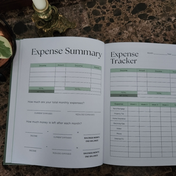 Budget Planner/Journal - Picture 4 of 6